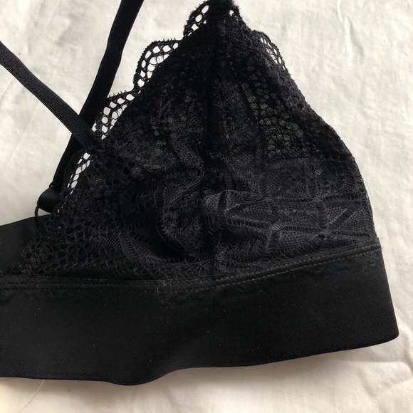 LACE BLACK BRALETTE - Picture 6 of 6